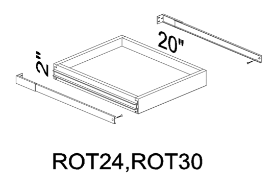 Roll Out Tray 24